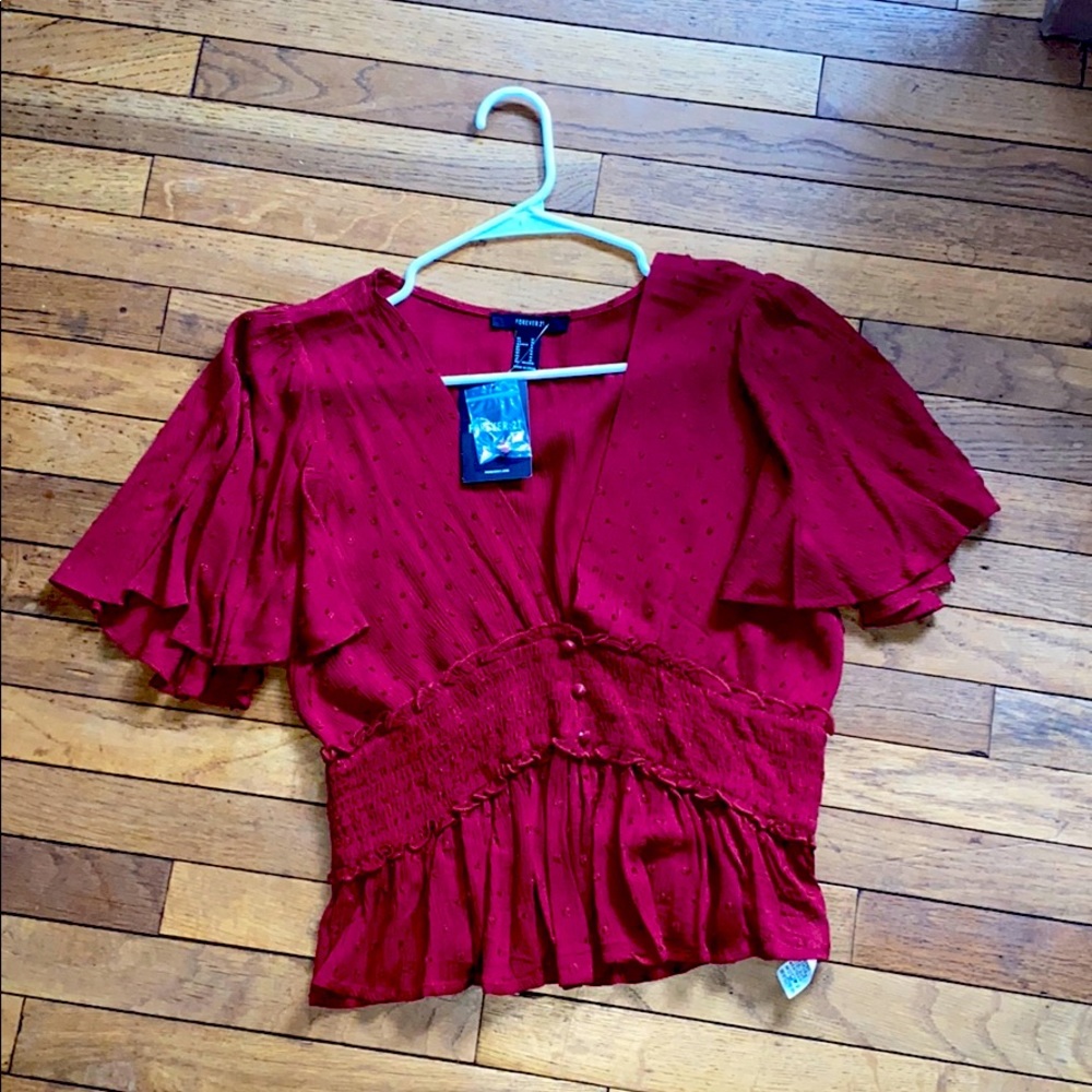 Forever 21 Red Top